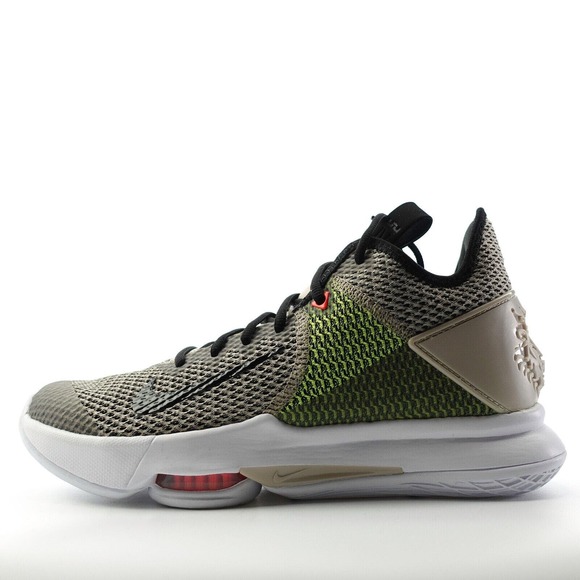 Nike LeBron Witness 4 IV String Black Volt Mens Basketball BV7427-200 Size 9.5 main image 7